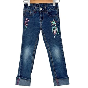 Girls Embellished Hannah Montana Jeans By Disney Size 6 - Picture 1 of 15