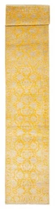 Vintage Hand-knotted Runner Rug 2'6" x 13'8" Traditional Wool/Silk Carpet - Picture 1 of 9