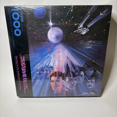 Rompecabezas de 1000 piezas Springbok 1993 Star Trek VI Undiscovered Country de colección NUEVO Foto 1 de 4