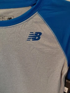 New Balance Youth 3 Quarter Raglan Red Blue Navy Black Size L&XL. Unisex NWTags - Picture 1 of 12