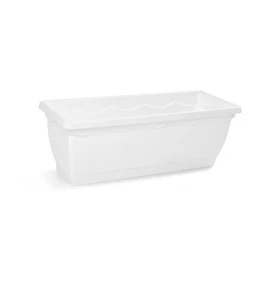 Duplast Balconiera Vulcano Con Riserva Bianca 60 Cm 8024007053427 - Foto 1 di 2