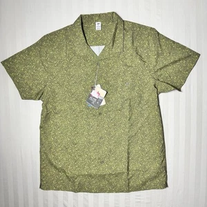 Camisa Helly Hansen Para Hombres XL Oya Reciclada Manga Corta Botón Campamento Geométrica NUEVA - Imagen 1 de 13