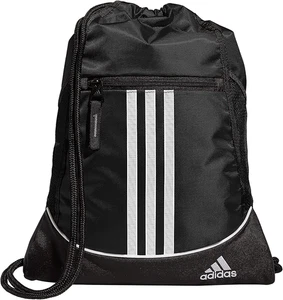 Adidas Alliance Sackpack, Drawstring Backpack, Lightweight Small Gym Bag for Wom - Picture 1 of 12