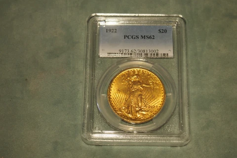 PCGS MS62 SAINT GAUDENS $20 GOLD COINS FOR ONE COIN ONLY ,ALL BEFORE 1932 Cover