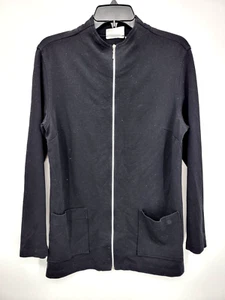 Chicos Private Edition Jacke Damen Medium 1 schwarz Reißverschluss Athleisure Freizeit - Bild 1 von 9