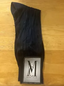 Calcetines de vestir para hombre MARS CLUB azul marino oscuro/negro talla 10-13 zapato talla 7-12 - Imagen 1 de 2