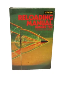 SPEER RELOADING MANUAL #10 1981 Guns Rifles Pistols Loading Bullets Colt Magnum - Picture 1 of 4
