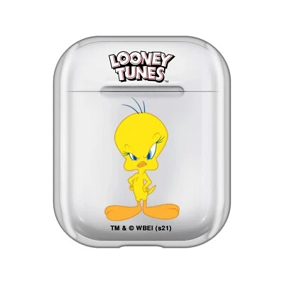 ОФИЦИАЛЬНЫЙ ПРОЗРАЧНЫЙ ЖЕСТКИЙ ХРУСТАЛЬНЫЙ ЧЕХОЛ С ПЕРСОНАЖАМИ LOONEY TUNES ДЛЯ AIRPODS - Изображение 1 из 4