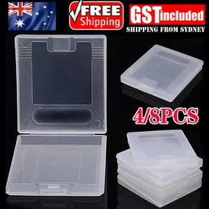 4/8PCS Clear Protective Game Cartridge Case Cover For Nintendo GameBoy Color NEW - Picture 1 of 8