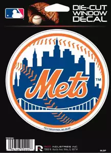 New York Mets Sticker Emblem Die-Cut Logo Car/Truck Decal - Picture 1 of 1