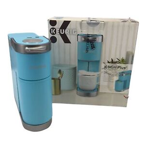 Keurig K-Mini Plus Single-Serve K-Cup Pod Coffee Maker Brewer - Blue #BU1075