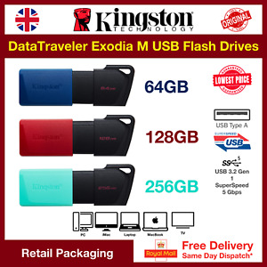 Kingston DataTraveler Exodia M Memory Sticks 64/128/256 GB, Wholesale