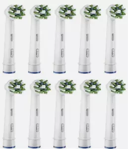 Oral-B Cross Action Electric Toothbrush Heads - 10 pack White -see description - Picture 1 of 1