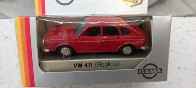 Mini Gama Escala 1/41 Réplica Serie Diecast 1125 - VW Volkeswagon 411 - Rojo Foto 1 de 4