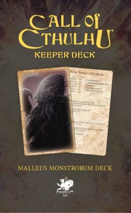 CHA23171 Chaosium Call of Cthulhu: The Malleus Monstrorum Keeper Deck - Picture 1 of 1