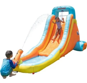 Neu Meine erste aufblasbare Wasserrutsche mit strapazierfähigem Gebläse Wandklettern Kinder - Bild 1 von 5