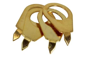 Vintage 30 degree Pointed Knob Dial Position Indicator Gold for Gibson Les Paul - Picture 1 of 3