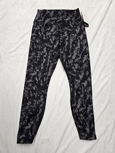 Nike One Womens High Rise 7/8 Printed Leggings Black Gray Size XS FZ3229-010 New - Picture 1 of 5