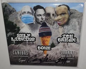 CANIBUS SELF LICKING ICE CREAM CONE (2023) BRAND NEW AUTOGRAPHED CD KURUPT HRSMN - Picture 1 of 1