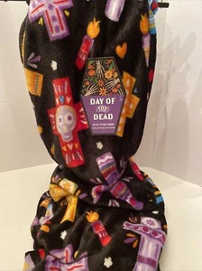 Day Of The Dead Velvet Plush Throw 50” X 60” - Picture 1 of 1