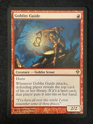 Magic the Gathering Zendikar Goblin Guide Creature Rare 126/249 - Image 1 of 2