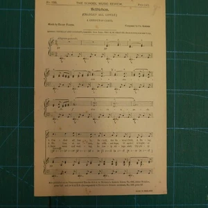 vocal score BETHLEHEM christmas carol, Ch. Gounod - Picture 1 of 1