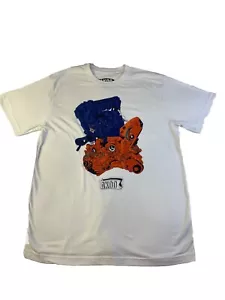 MENS 100% AUTHENTIC AKOO T-SHIRT SIZE LARGE & COLOR WHITE - Picture 1 of 5