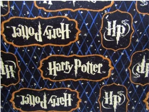 Harry Potter Cotton Fabric - Picture 1 of 1