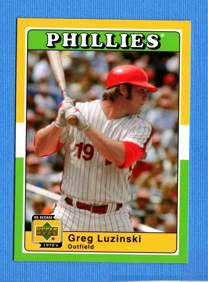2001 Upper Deck Decade 1970's #82 Greg Luzinski Phillies - Image 1 of 1