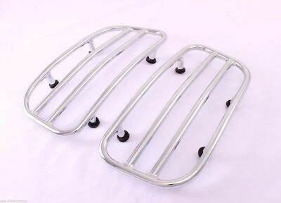 Alforjas Tapas Estantes Cromo 4 Chief/Chieftain Indian Motorcycle's 2014-2020 Foto 1 de 4