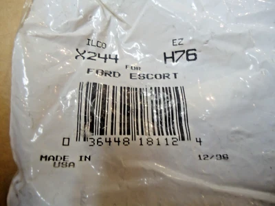 10 New Replacement Blank Keys For Ford Escort 97-03 Uncut Key Blade- X244/H76 - Image 1 of 2