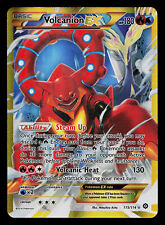 Pokemon Card - Volcanion EX XY Steam Siege 115/114 Secret Rare Full Art Holo