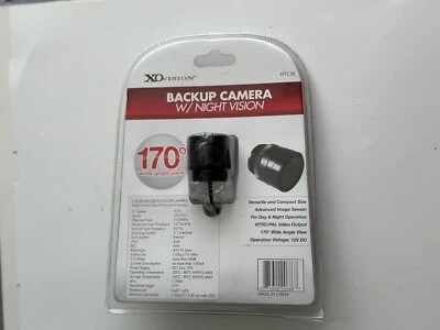 XO Vision HTC36 Universal HD Weatherproof Rear View Car Backup Camera with Night - Image 1 of 2