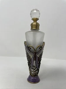 Schmetterling leerer Parfum Fragnance Flakon mit Deckel - Bild 1 von 5