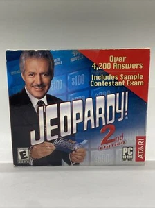 Jeopardy 2nd Edition PC Game Alex Trebek Windows 95/98 - Picture 1 of 9
