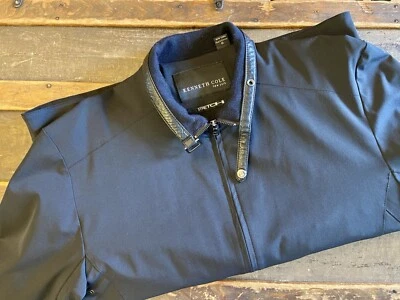Kenneth Cole New York “Stretch” Zip Jacket - Men’s Medium, Black - Image 1 of 4