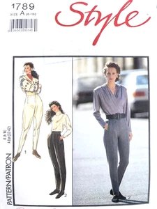 Vintage STYLE Sewing Pattern 1789 Misses Jodhpurs & Ski Pants Sizes 6-16 UNCUT - Picture 1 of 2