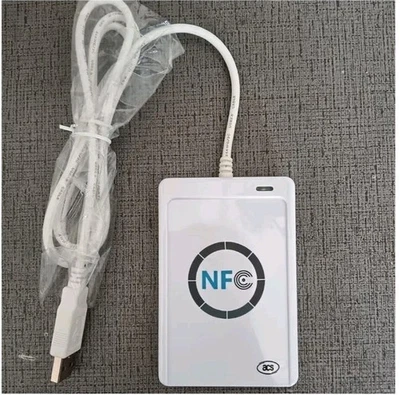 NFC Reader ACR122U NFC USB2.0 424kbps 13.56MHz Contactless Smart Card Reader ... - Image 1 of 4