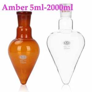 Laboratory 5ml-2000ml Lab glassware Thick Beaker round bottom Chemistry flask - Picture 1 of 34