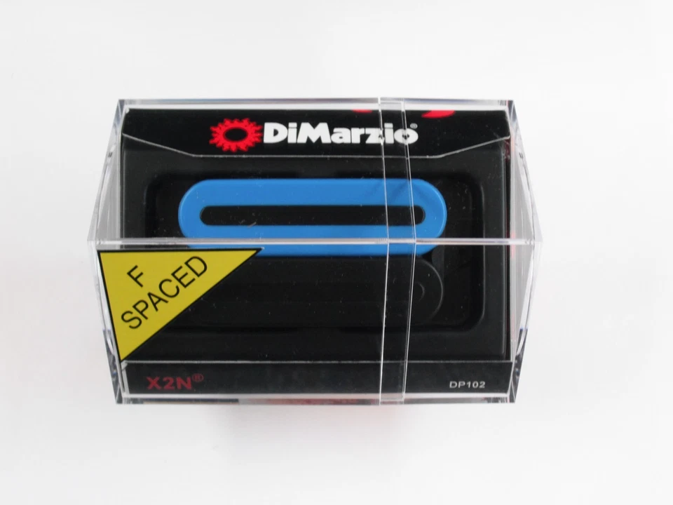 Humbucker DiMarzio F-spaced X2N negro/azul DP 102 Foto 1 de 1