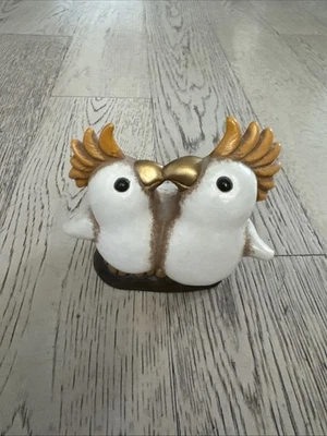Thun Club Collection Coppia Pappagalli che si baciano cacatua Fuori produzione - Immagine 1 di 3