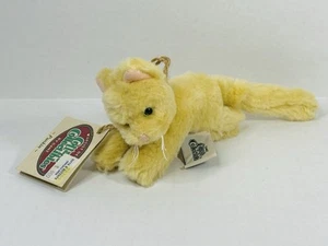 Ganz Cottage Collectibles Punkin hellorange kleine Katze Plüsch mit Etikett - Bild 1 von 7