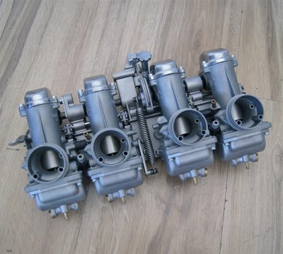 Restored 1977-78 kawasaki kz1000 kz 1000 ltd Carburetor carb oem 26mm Mikuni kit - Image 1 of 4