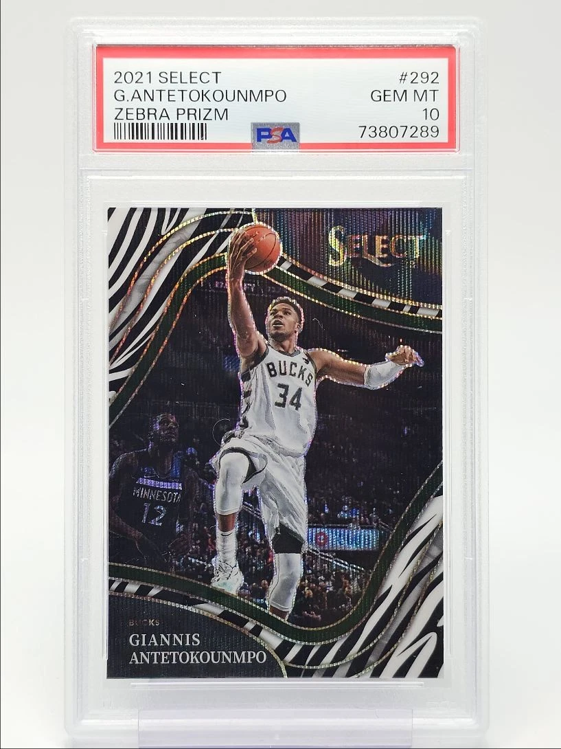 Panini Giannis Antetokounmpo 10 Graded Basketball Sports Trading