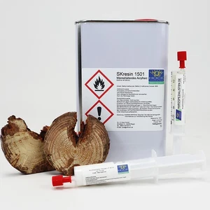 Acrylharz SKresin 1501 lagerstabiles Vakuumharz zu 1 Liter Holz (27,95 EUR/l) - Bild 1 von 2