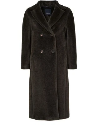 MAX MARA Rosanna Double Breasted Green Wool Long Coat New & Authentic - Image 1 of 2