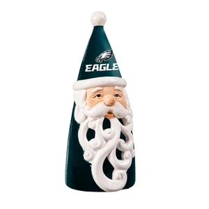 Philadelphia Eagles Santa LED Statuary, 8" - Picture 1 of 2