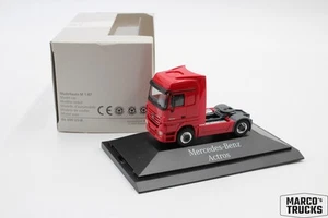 Herpa MB Mercedes Actros MP2 LH 1858 V8 trattore rosso B66000518 1:87/H23060 - Foto 1 di 1