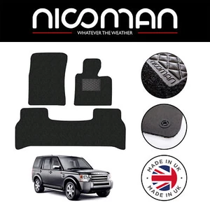 Range Rover Vogue 2002-2012 vorne & hinten LUXUS Fußmatten schwarz original passt - Bild 1 von 6