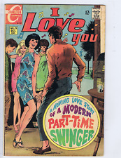 I Love You #75 Charlton 1968 The Best of Everything ! Modern Part-Time Swinger !